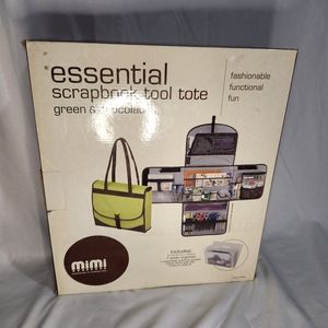 NWT mimi Essential Scrpbook Tool Tote